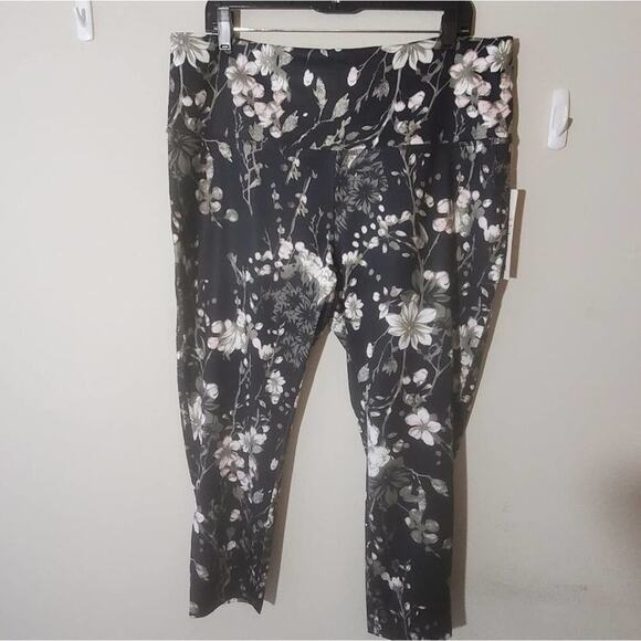 VOGO Athletica Pants - Vogo Athletica floral athletic active exercise 7/8 leggings plus size‎ 3x new